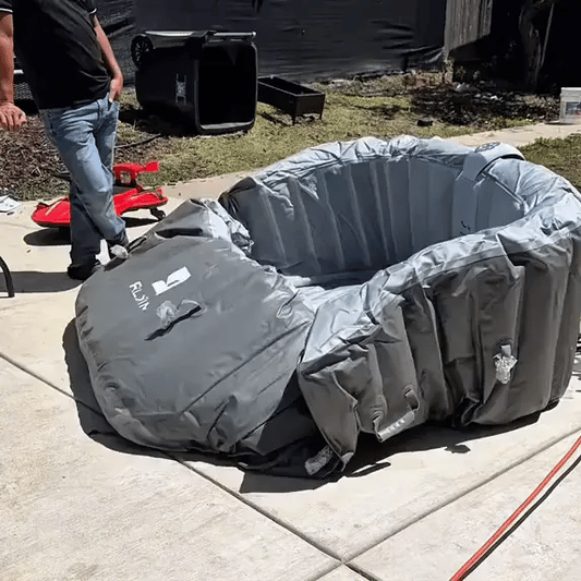 4–6 Person Inflatable Hot Tub | 130 Bubble Jets
