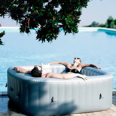 4–6 Person Inflatable Hot Tub | 130 Bubble Jets
