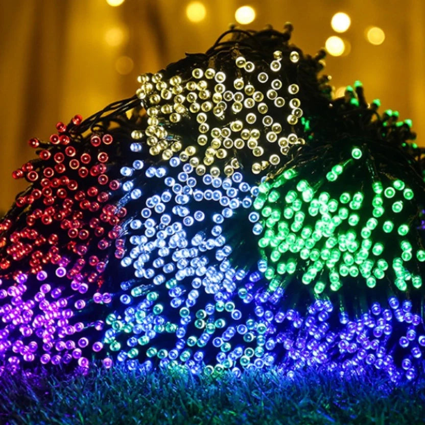 8 Patterns Solar Christmas Lights-🎄Perfect For Outdoor Tree Garden Decoration✨