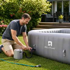 4–6 Person Inflatable Hot Tub | 130 Bubble Jets