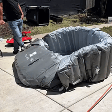 4–6 Person Inflatable Hot Tub | 130 Bubble Jets