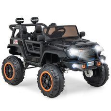 OLAKIDS 24V 2 Seater Kids Ride On Jeep Car, 2WD/4WD Switchable Electric Toy Vehicle with Remote Control